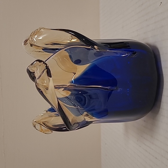 NWT White Cristal Murano Style Vase From Italy - Picture 4 of 16